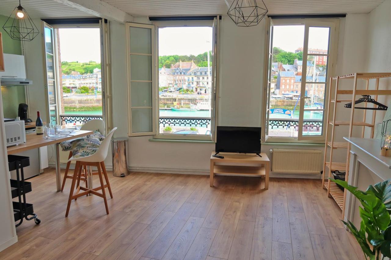 La Jungle - Vue Directe Et Magnifique Sur Le Port- Apartment Saint-Valery-en-Caux Ngoại thất bức ảnh